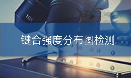 键合强度分布图检测
