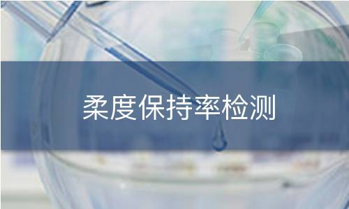 柔度保持率检测