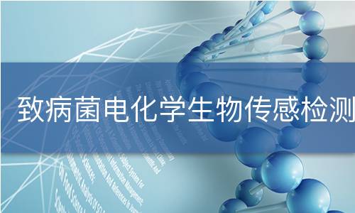 致病菌电化学生物传感检测