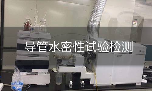 导管水密性试验检测