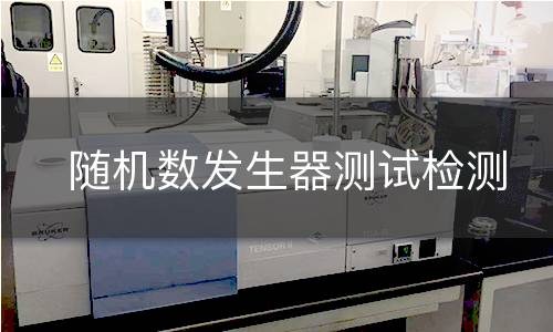 随机数发生器测试检测