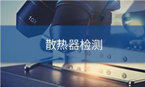 散热器检测