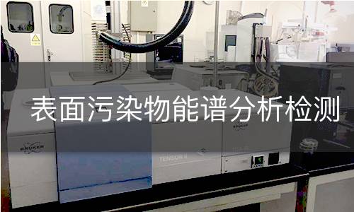表面污染物能谱分析检测