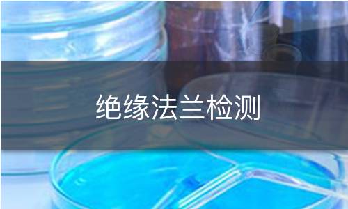 绝缘法兰检测 绝缘法兰检测